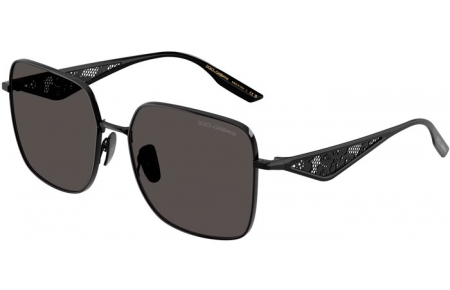 Gafas de Sol - Dolce & Gabbana - DG2310 - 01/87 BLACK // DARK GREY