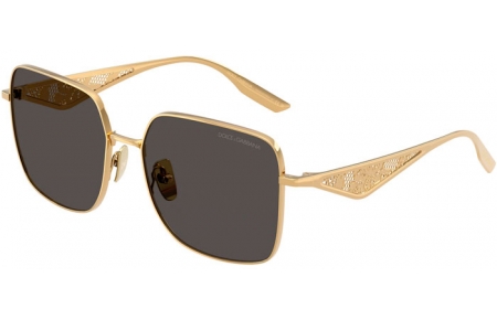 Gafas de Sol - Dolce & Gabbana - DG2310 - 02/87 GOLD // DARK GREY