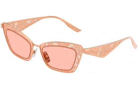 Gafas de Sol - Dolce & Gabbana - DG2311 - 129884  ROSE GOLD // DARK PINK