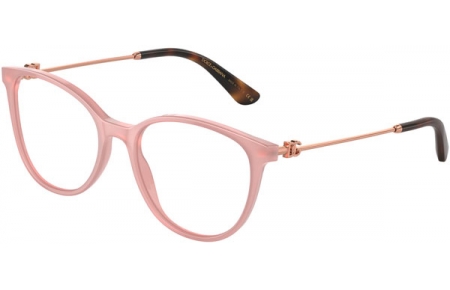 Lunettes de vue - Dolce & Gabbana - DG3363 - 3384 OPAL PINK