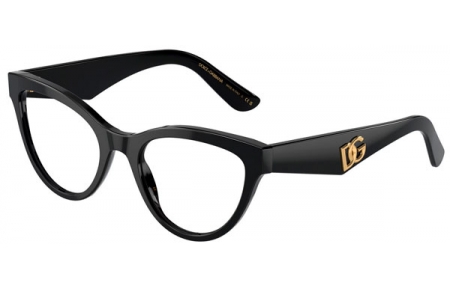 Monturas - Dolce & Gabbana - DG3372 - 501  BLACK