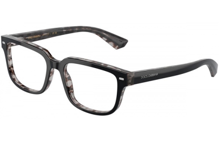 Monturas - Dolce & Gabbana - DG3380 - 3403 HAVANA BLACK ON GREY