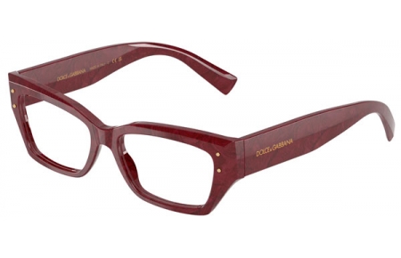 Monturas - Dolce & Gabbana - DG3387 - 3442  BORDEAUX CORD