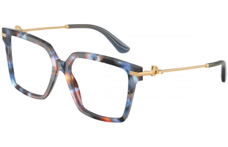 Monturas - Dolce & Gabbana - DG3397 - 3443  HAVANA BLUE