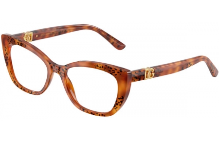 Monturas - Dolce & Gabbana - DG3398 - 3380  HAVANA LEOPARD