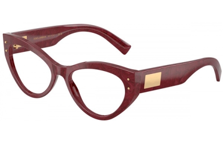 Monturas - Dolce & Gabbana - DG3403 - 3442  BORDEAUX CORD