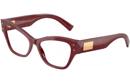 Monturas - Dolce & Gabbana - DG3404 - 3442  BORDEAUX CORD