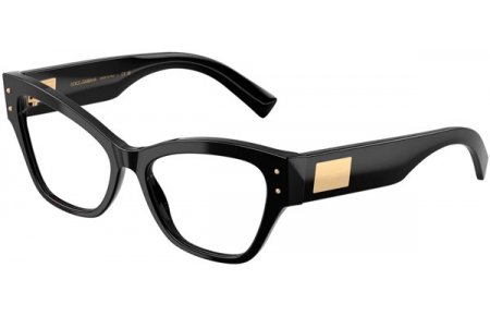 Monturas - Dolce & Gabbana - DG3404 - 501  BLACK