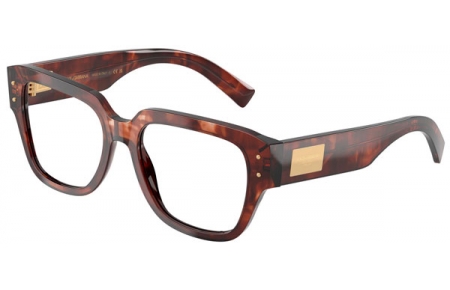 Monturas - Dolce & Gabbana - DG3405 - 3222  HAVANA DARK RED