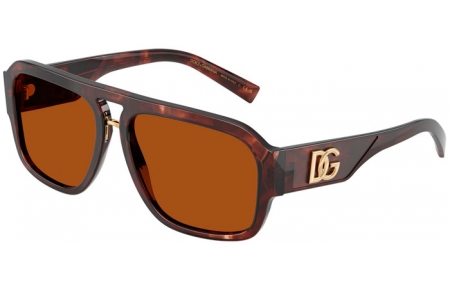 Gafas de Sol - Dolce & Gabbana - DG4403 - 322273  DARK REDDISH BROWN // DARK BROWN