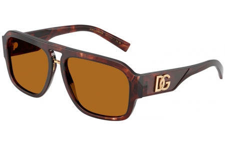 Gafas de Sol - Dolce & Gabbana - DG4403 - 322283  DARK HAVANA RED // BRONZE POLARIZED