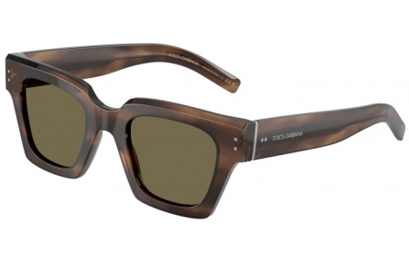 Lunettes de soleil - Dolce & Gabbana - DG4413 - 3200/3 HAVANA GREEN // BROWN