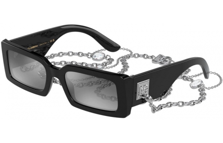 Gafas de Sol - Dolce & Gabbana - DG4416 - 501/6G BLACK // GREY MIRROR BLACK