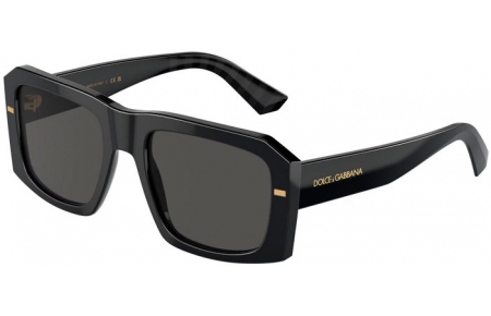 Gafas de Sol - Dolce & Gabbana - DG4430 - 501/87 BLACK // DARK GREY