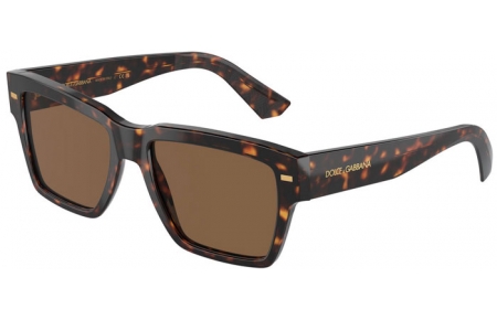 Gafas de Sol - Dolce & Gabbana - DG4431 - 502/73 HAVANA // DARK BROWN