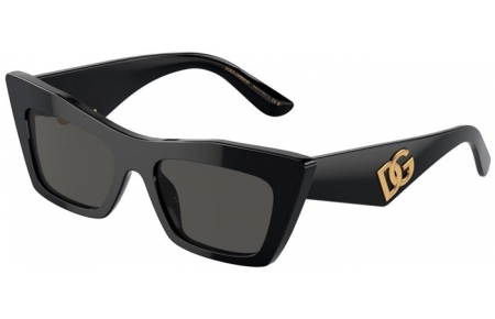 Gafas de Sol - Dolce & Gabbana - DG4435 - 501/87 BLACK // DARK GREY