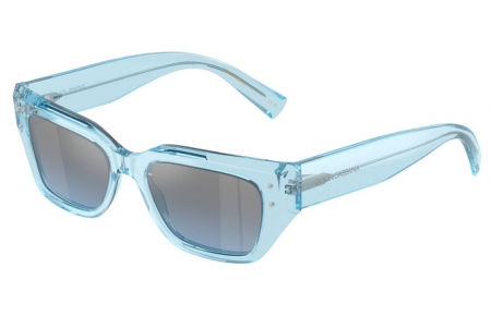 Gafas de Sol - Dolce & Gabbana - DG4462 - 33227C  TRANSPARENT BLUE // LIGHT BLUE SILVER MIRROR