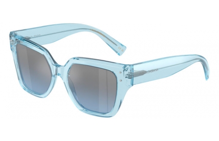 Gafas de Sol - Dolce & Gabbana - DG4471 - 33227C  TRANSPARENT BLUE // LIGHT BLUE MIRROR SILVER