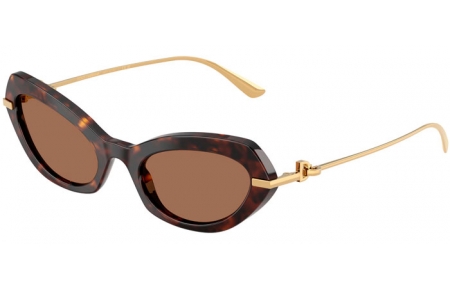 Gafas de Sol - Dolce & Gabbana - DG4473 - 502/73 HAVANA // DARK BROWN