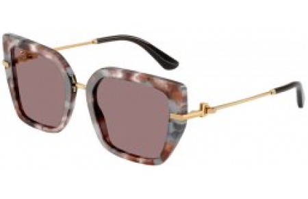 Gafas de Sol - Dolce & Gabbana - DG4474 - 34457N  HAVANA GREY // PURPLE BROWN