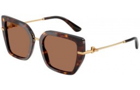 Gafas de Sol - Dolce & Gabbana - DG4474 - 502/73 HAVANA // DARK BROWN