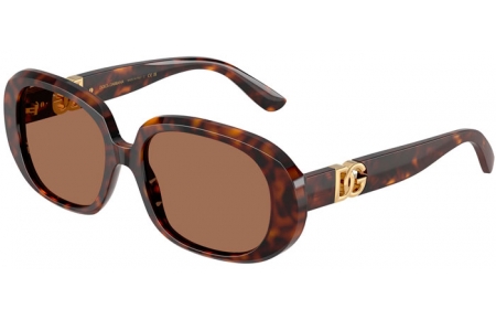 Gafas de Sol - Dolce & Gabbana - DG4476 - 502/73 HAVANA // DARK BROWN