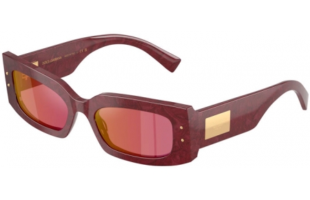 Gafas de Sol - Dolce & Gabbana - DG4479 - 3442D0  BORDEAUX CORD // DARK VIOLET MIRROR RED