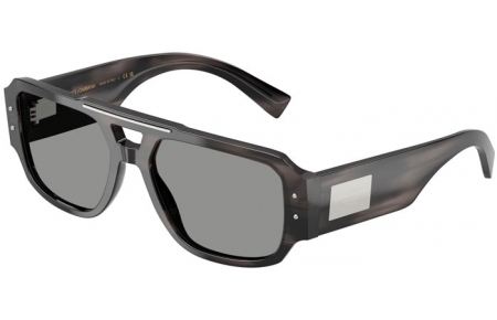 Gafas de Sol - Dolce & Gabbana - DG4482 - 3440/1 STRIPED GREY // GREY