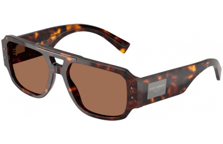 Gafas de Sol - Dolce & Gabbana - DG4482 - 502/73 HAVANA // DARK BROWN