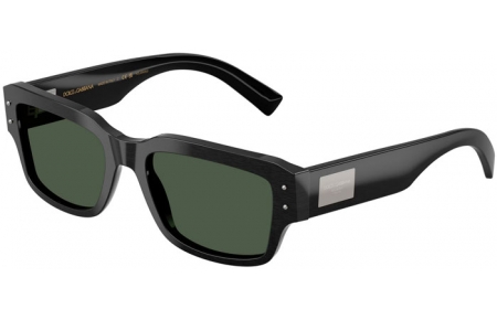 Gafas de Sol - Dolce & Gabbana - DG4483 - 28209A  BRUSHED BLACK // DARK GREEN POLARIZED