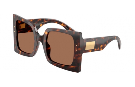 Gafas de Sol - Dolce & Gabbana - DG4490 - 502/73 HAVANA // DARK BROWN