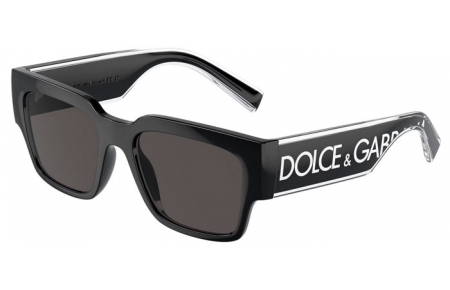 Gafas de Sol - Dolce & Gabbana - DG6184 - 501/87 BLACK // DARK GREY