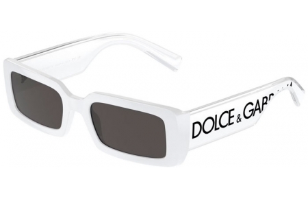 Gafas de Sol - Dolce & Gabbana - DG6187 - 331287  WHITE // DARK GREY