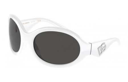 Gafas de Sol - Dolce & Gabbana - DG6201 - 331287  WHITE // DARK GREY