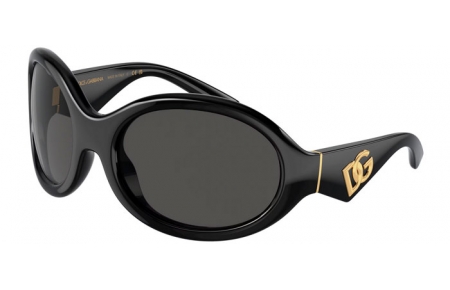 Gafas de Sol - Dolce & Gabbana - DG6201 - 501/87 BLACK // DARK GREY