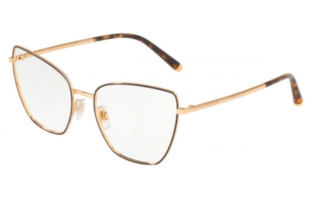 Monturas - Dolce & Gabbana - DG1314 - 1320 GOLD MATTE BROWN