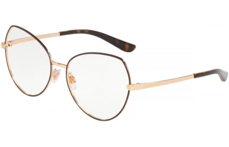 Monturas - Dolce & Gabbana - DG1320 - 1320 GOLD MATTE BROWN