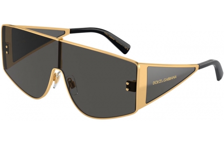 Gafas de Sol - Dolce & Gabbana - DG2305 - 02/87 GOLD // DARK GREY