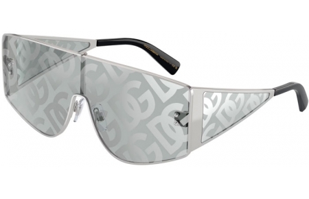 Gafas de Sol - Dolce & Gabbana - DG2305 - 05/AL SILVER // SILVER MIRROR DECORED