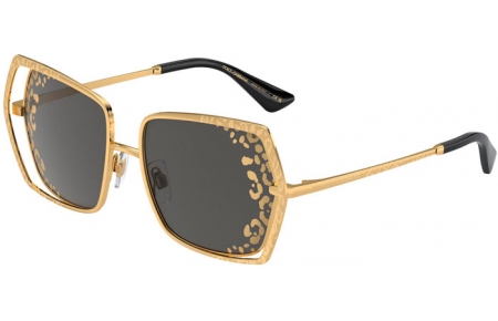 Gafas de Sol - Dolce & Gabbana - DG2306 - 02/GT GOLD // DARK GREY DECORED