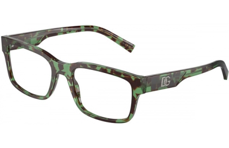 Monturas - Dolce & Gabbana - DG3352 - 3432  HAVANA GREEN