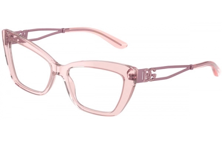 Monturas - Dolce & Gabbana - DG3375B - 3148  TRANSPARENT PINK