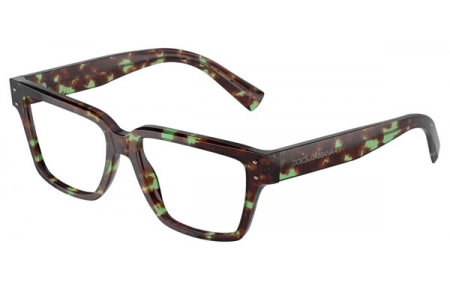 Monturas - Dolce & Gabbana - DG3383 - 3432  HAVANA GREEN