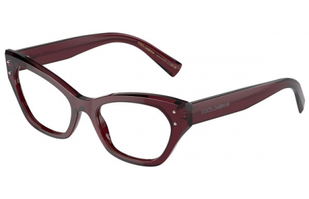 Monturas - Dolce & Gabbana - DG3385 - 3045  TRANSPARENT VIOLET