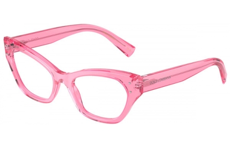 Lunettes de vue - Dolce & Gabbana - DG3385 - 3148  TRANSPARENT PINK