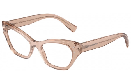 Frames - Dolce & Gabbana - DG3385 - 3432  TRANSPARENT CAMEL