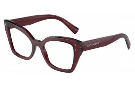 Monturas - Dolce & Gabbana - DG3386 - 3045  TRANSPARENT VIOLET