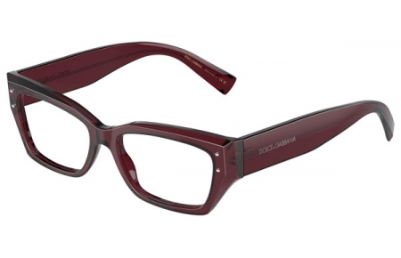 Monturas - Dolce & Gabbana - DG3387 - 3045  TRANSPARENT VIOLET