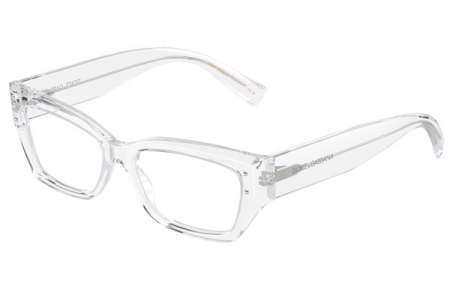 Monturas - Dolce & Gabbana - DG3387 - 3133  TRANSPARENT CRYSTAL