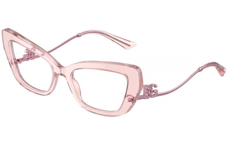 Monturas - Dolce & Gabbana - DG3391B - 3148  TRANSPARENT PINK